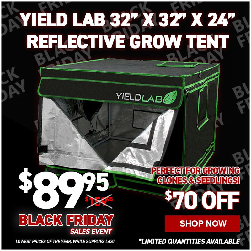 Yield Lab 32" x 32" x 24" Reflective Grow Tent