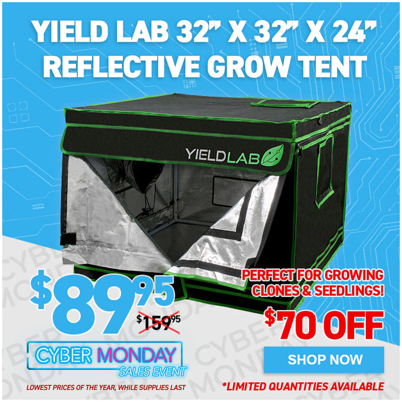 Yield Lab 32" x 32" x 24" Reflective Grow Tent
