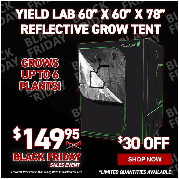 Yield Lab 60" x 60" x 78" Reflective Grow Tent (5x5)