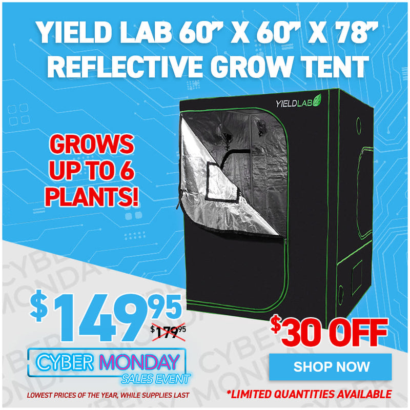 Yield Lab 60" x 60" x 78" Reflective Grow Tent (5x5)