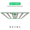 CeresLux Bar X 820W Front View Lit LED Grow Light