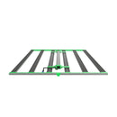 CeresLux Bar X 820W Side Profile Unfolded Frame