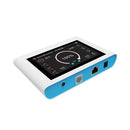 Cereslux Grow Light Controller Side Angle View displaying RJ Communication Ports and Power Jack