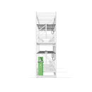 Cereslux Vertical Grow Rack System Side Profile