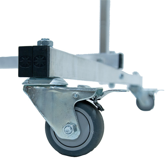 DriFlower The Champ Rolling Harvest Rack Wheel View