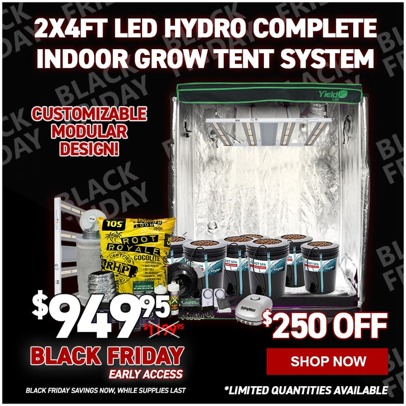 2x4ft LED Hydro Complete Indoor Grow Tent System