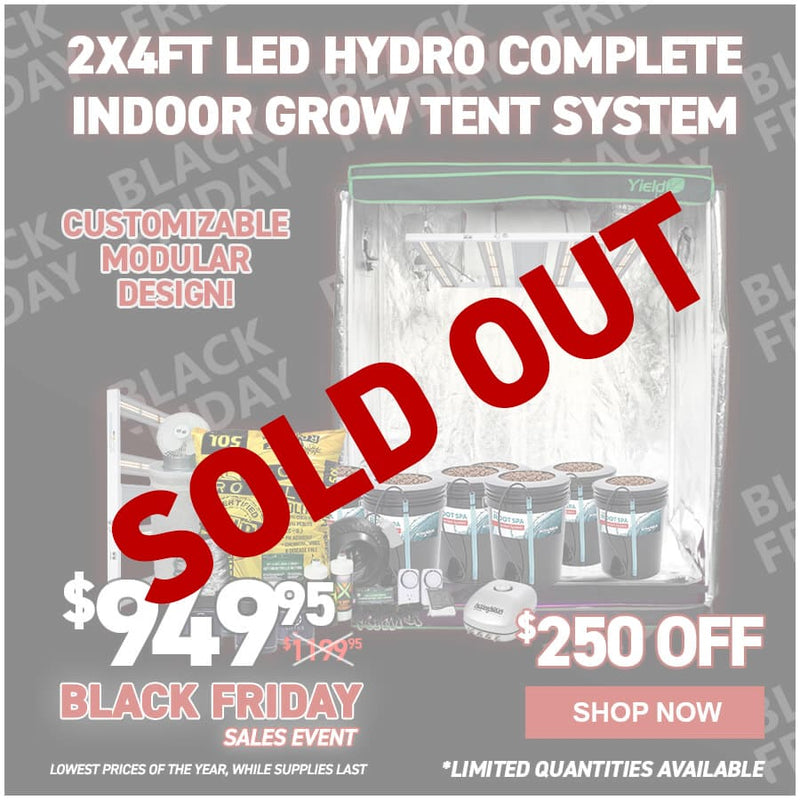 2x4ft LED Hydro Complete Indoor Grow Tent System