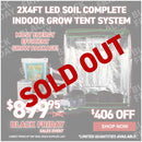 2x4ft LED Soil Complete Indoor Grow Tent System