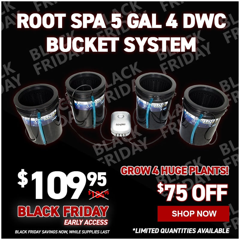 Root Spa 5 Gal 4 DWC Bucket System