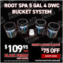 Root Spa 5 Gal 4 DWC Bucket System