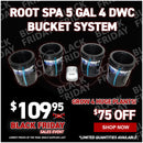 Root Spa 5 Gal 4 DWC Bucket System