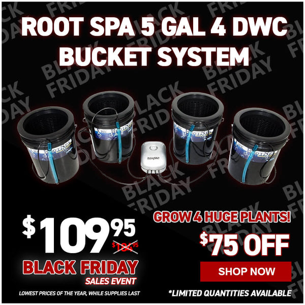 Root Spa 5 Gal 4 DWC Bucket System