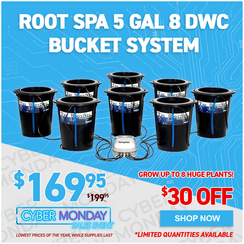 Root Spa 5 Gal 8 DWC Bucket System