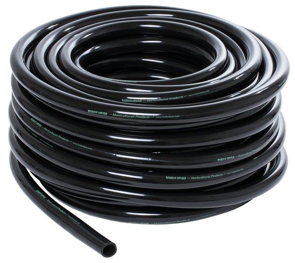 Active Aqua 3/4" ID Black Tubing 100'