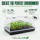 Horticulture Grow Propagation Yield Lab Tray Dome Combo Features Infograph