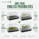 Horticulture Grow Propagation Yield Lab Tray Dome Combo Uses Infograph