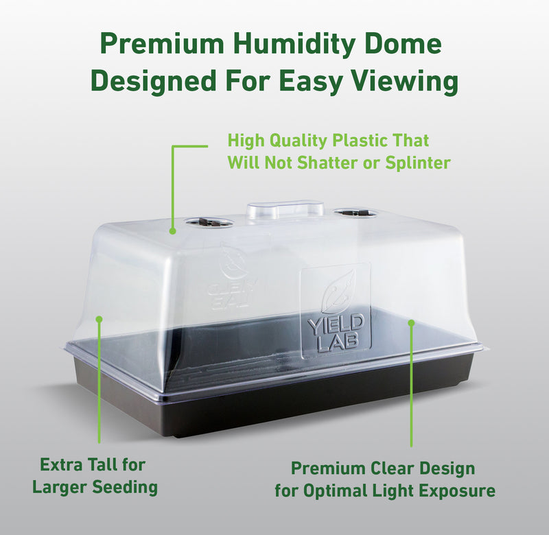 Propagation Grow Yield Lab Tray and Dome Combo Features