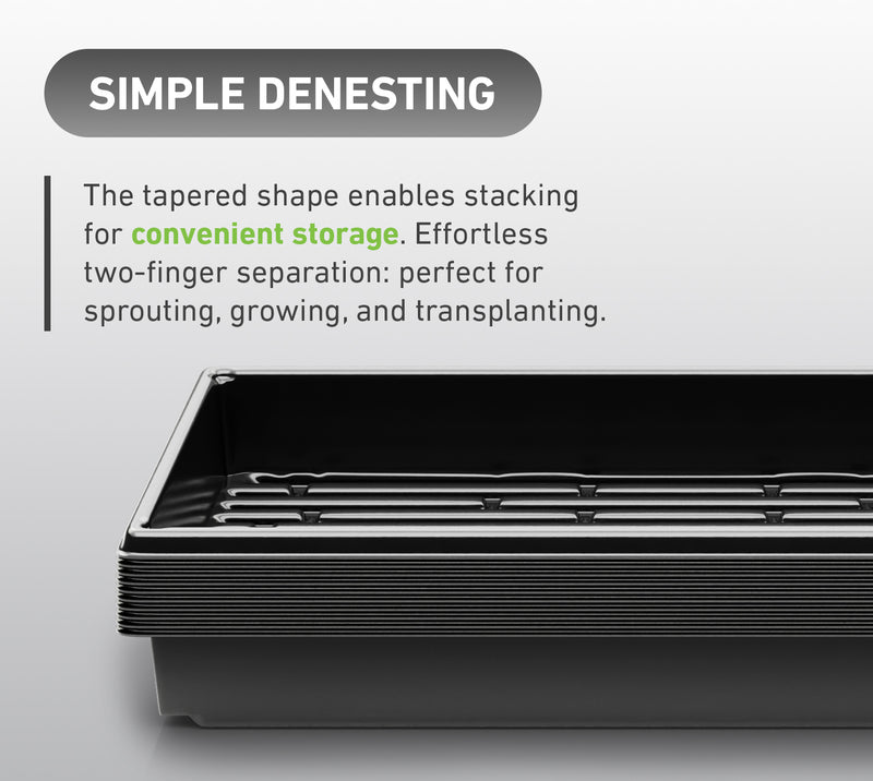 Propagation Grow Yield Lab Tray and Dome Combo Denesting