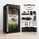 Grow Tent Kit G3000 AC5 Full Setup With Grow Bags
