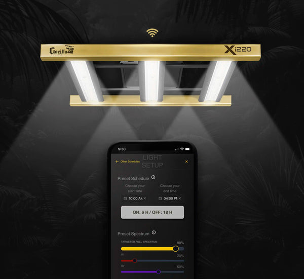 LED Gorilla Xi220 220W Bottom Angle