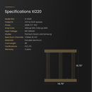 LED Gorilla Xi220 220W Specs 1