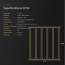 LED Gorilla Xi750 750W Specs
