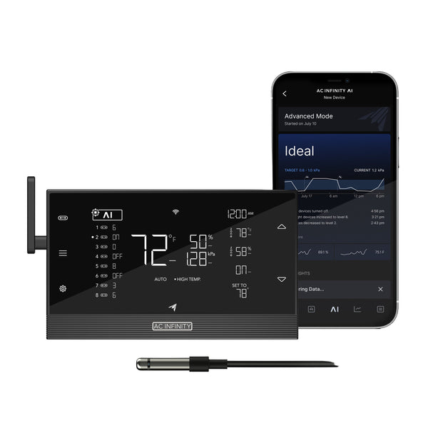 LED Grow Lights AC Infinity Controller AI