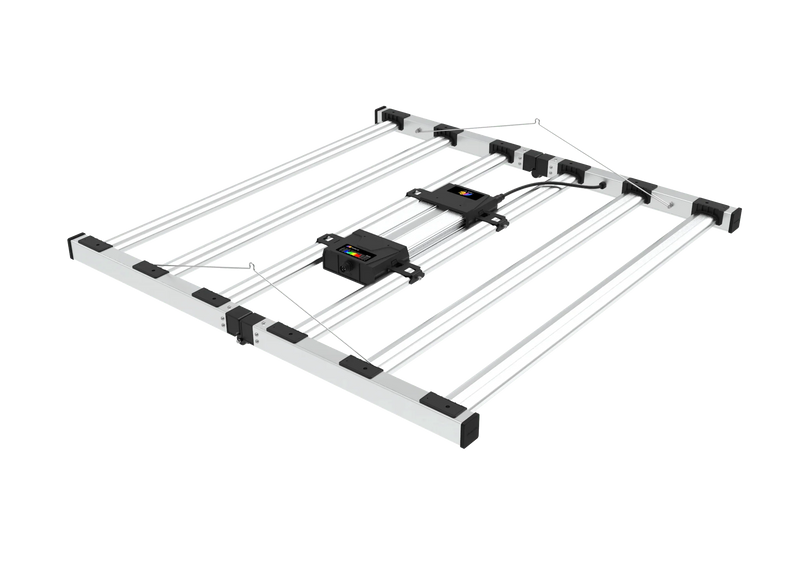 LED Mammoth Lighting 6 Bar Veg Mom Series Top View