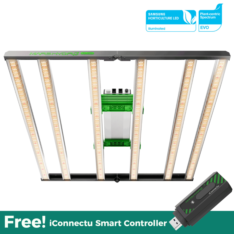 LED Mars Hydro FC4800 EVO 480W Bottom View USB