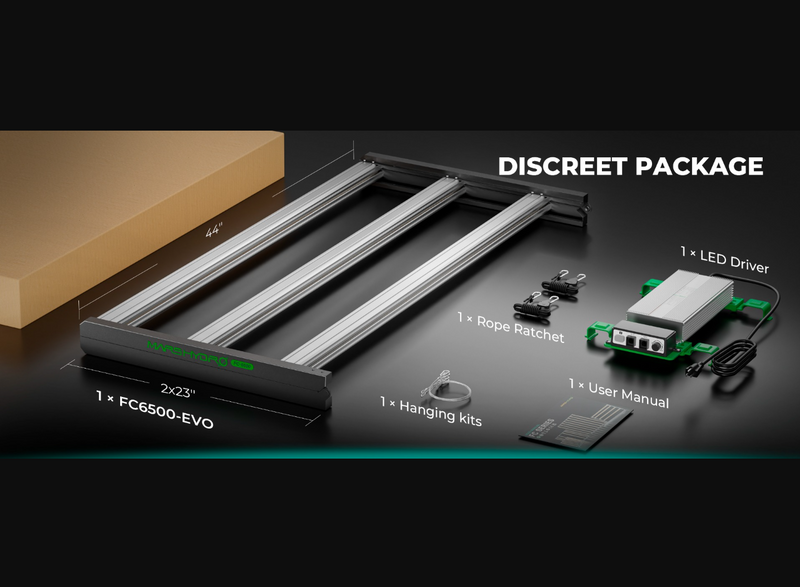 LED Mars Hydro FC6500 EVO FS Packaging