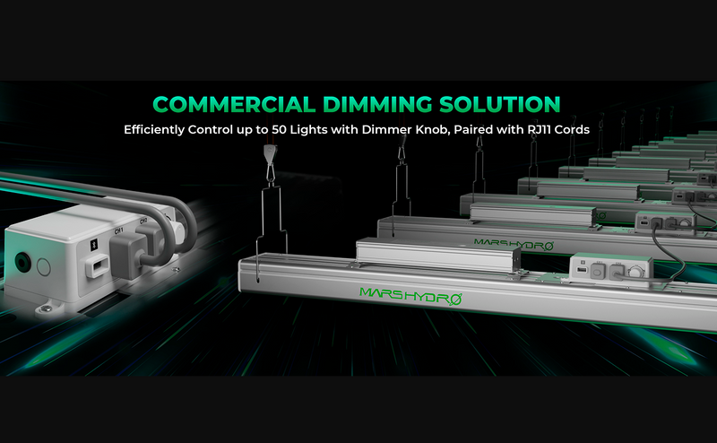 LED Mars Hydro SP3000R Commercial Dimming