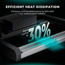 LED Mars Hydro Wave Shaped Radiator Cooling System