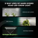 LED Mars Hyrdo VG40 40W 2FT T5 3-Way use