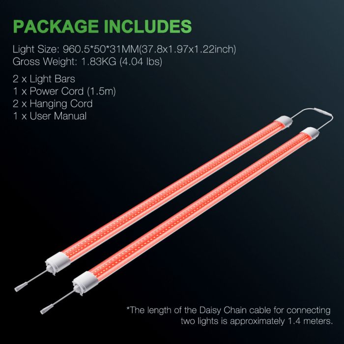 LED Mars Hyrdo VG80R T5 Specifications and Packaging