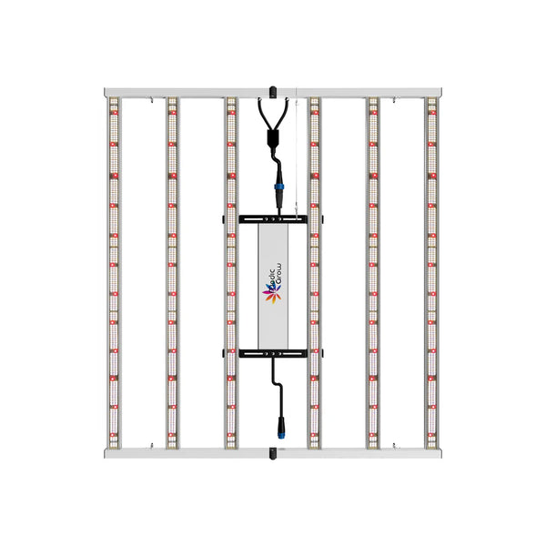 LED Medic Grow 650W Fold 650 V1 Spectrum Bottom View