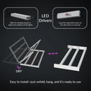 LED Medic Grow 650W Fold 650 V1 Spectrum Fold & LED Drivers