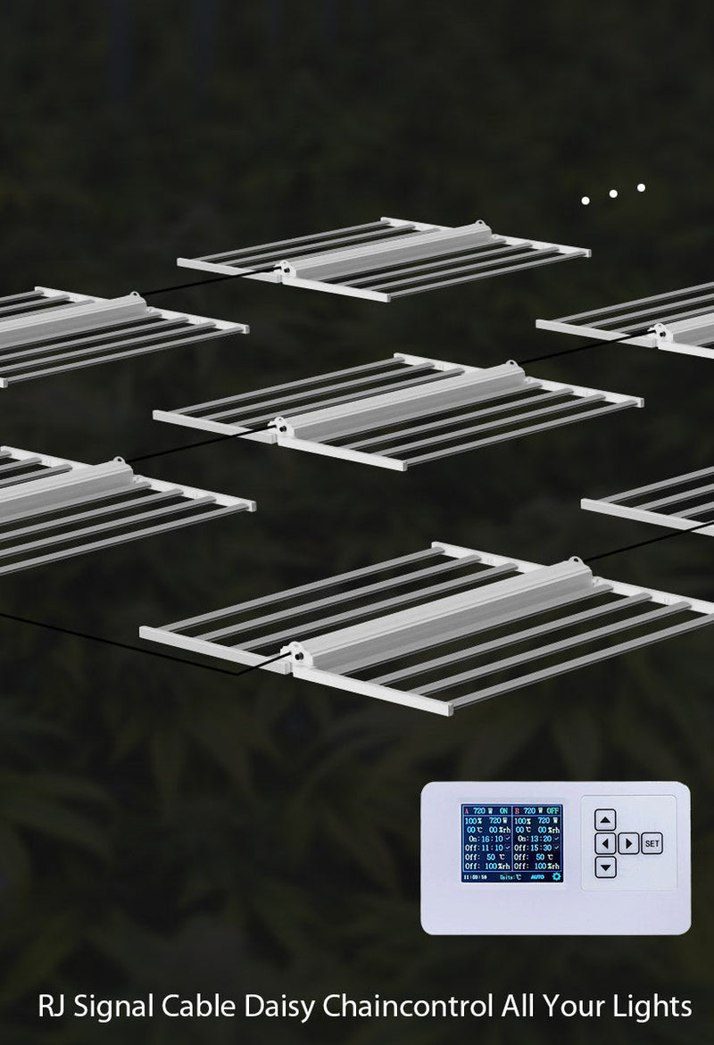 LED Medic Grow Fold8 FS 760W Commercial Daisy Chain