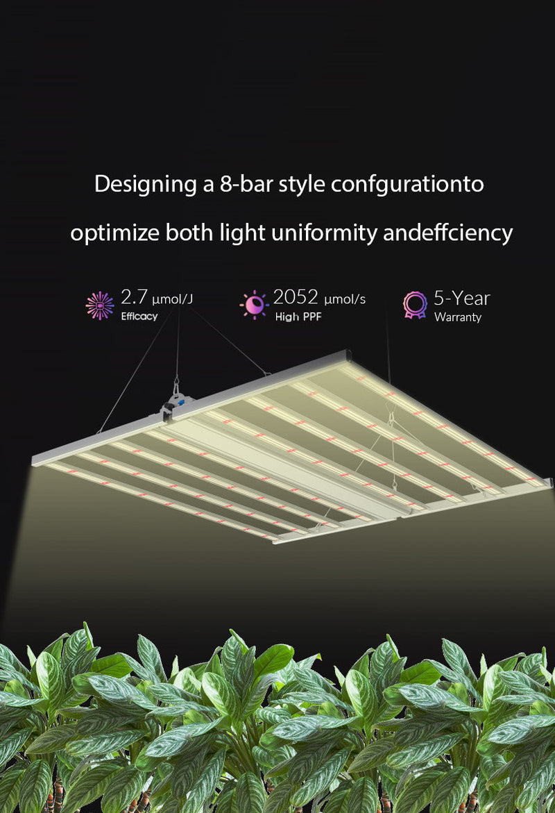 LED Medic Grow Fold8 FS 760W Commercial Hanging View 2