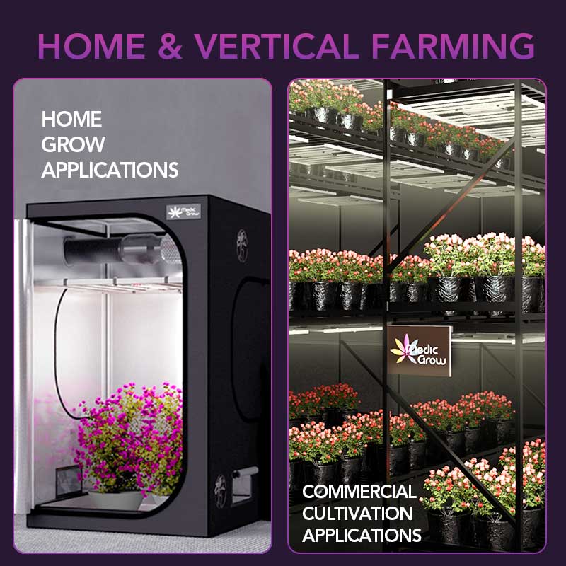 LED Medic Grow Fold 800 FS 800W Vertical Farming