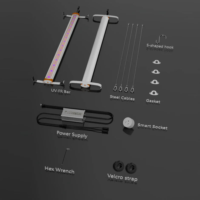 LED Medic Grow UV + FR 4ft Supplemental Bar Packaging