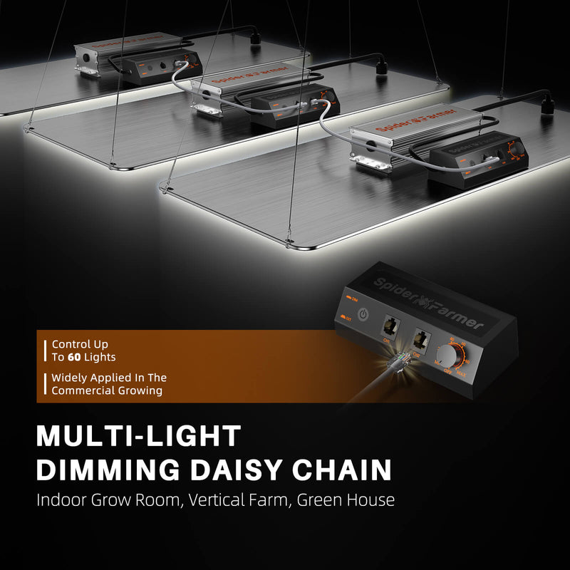 LED Spider Farmer SF2000 200W Daisy Chain