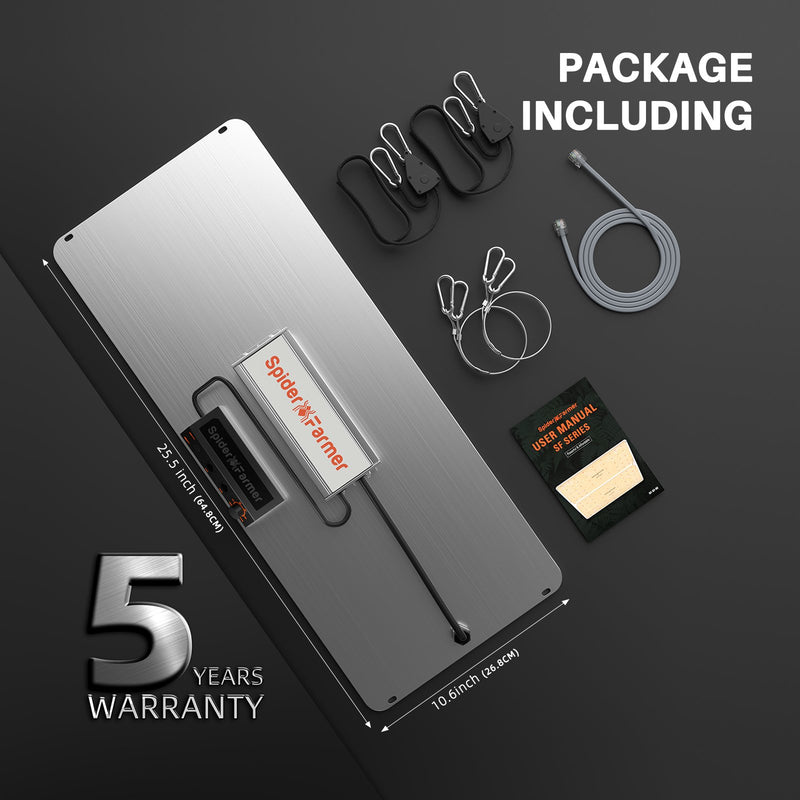 LED Spider Farmer SF2000 200W Packaging