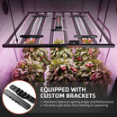LED Spider Farmer UV60 & IR30 Bars Hanging View