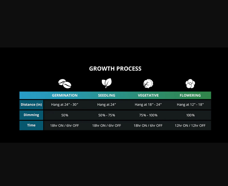 LED VS XS2500 250W Coverage