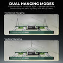 Mars Hydro FC 3000 Dual Hanging Modes Horizontal Vertical Layout