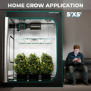 Mars Hydro FC 8000 Home Grow Application 5x5 Tent