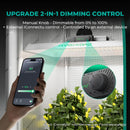 Mars Hydro TSW 2000 Upgraded Two In One Dimming Control App