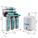Reverse Osmosis System NU Aqua Platinum Series Stage 5 Pump Dimensions