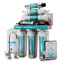 Reverse Osmosis System NU Aqua Platinum Series Stage 6 UV Pump Main