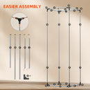 Oxford Pro White Grow Tent Easy Frame Assembly Diagram
